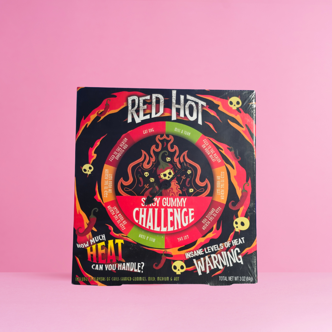 Red Hot Spicy Gummy Challenge
