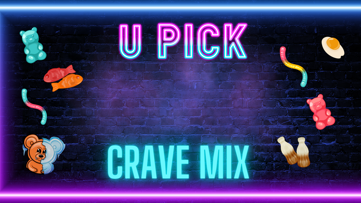 CRAVED CANDY ONLINE STORE - SWEET & SOUR MIX GUMMIES - CUSTOM CANDY ...