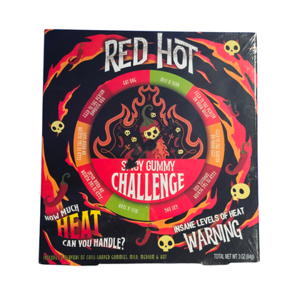 Red Hot Spicy Gummy Challenge