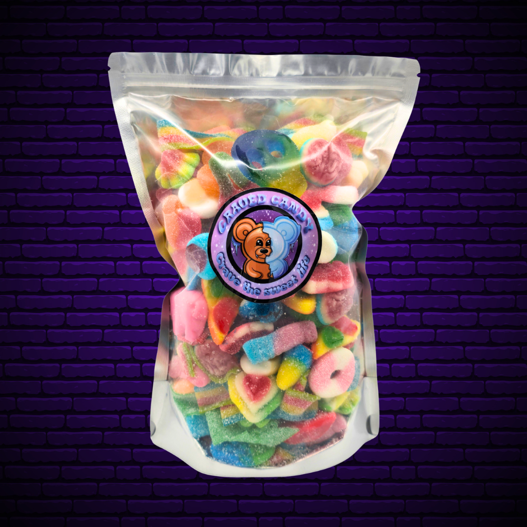 2lb U Pick Sweet & Sour Mix - Tik Tok Candy - U Pick Gummy Mix – Craved ...