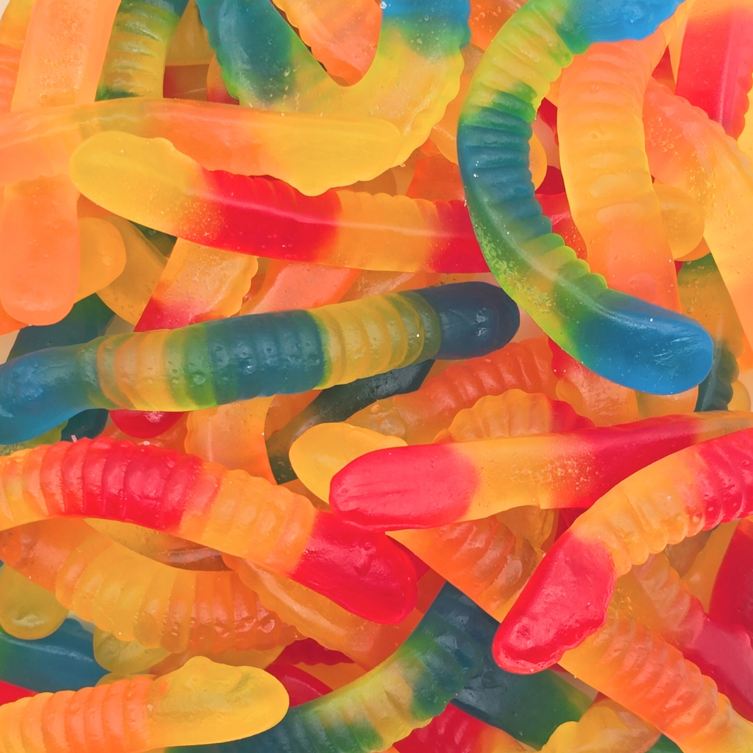 Sugar Free Gummy Worms 1/2LB Bag